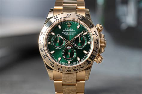 The One: The Rolex Daytona Reference 116508 in gold with a 